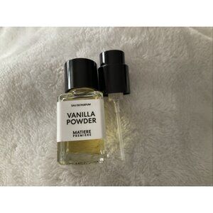 Matiere Premiere Vanilla Powder Eau de Parfum 6 ml / 0.2 oz Purse Travel Size
